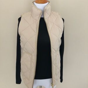 J.Crew quilted vest